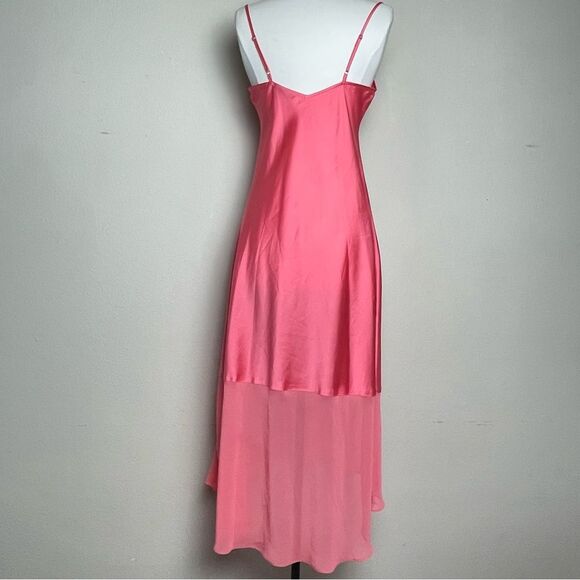 H by Halston Nightgown or Slip Dress spaghetti strap silky S / P - Picture 7 of 17